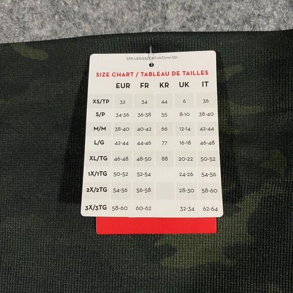 SPANX Look At Me Now Seamless High Rise Leggings Womens X-Small XS 0 Green Camo - Picture 10 of 16